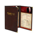 Royal Select Triple Panel Continuous Menu Cover (Holds THREE 8 1/2"x14" Inserts)